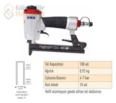 Uno 8016 Döşeme Tabancası U Zımba 6-16 MM