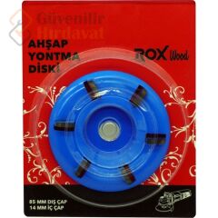 Rox Wood 0027 Ahşap Yontma Diski 85 mm