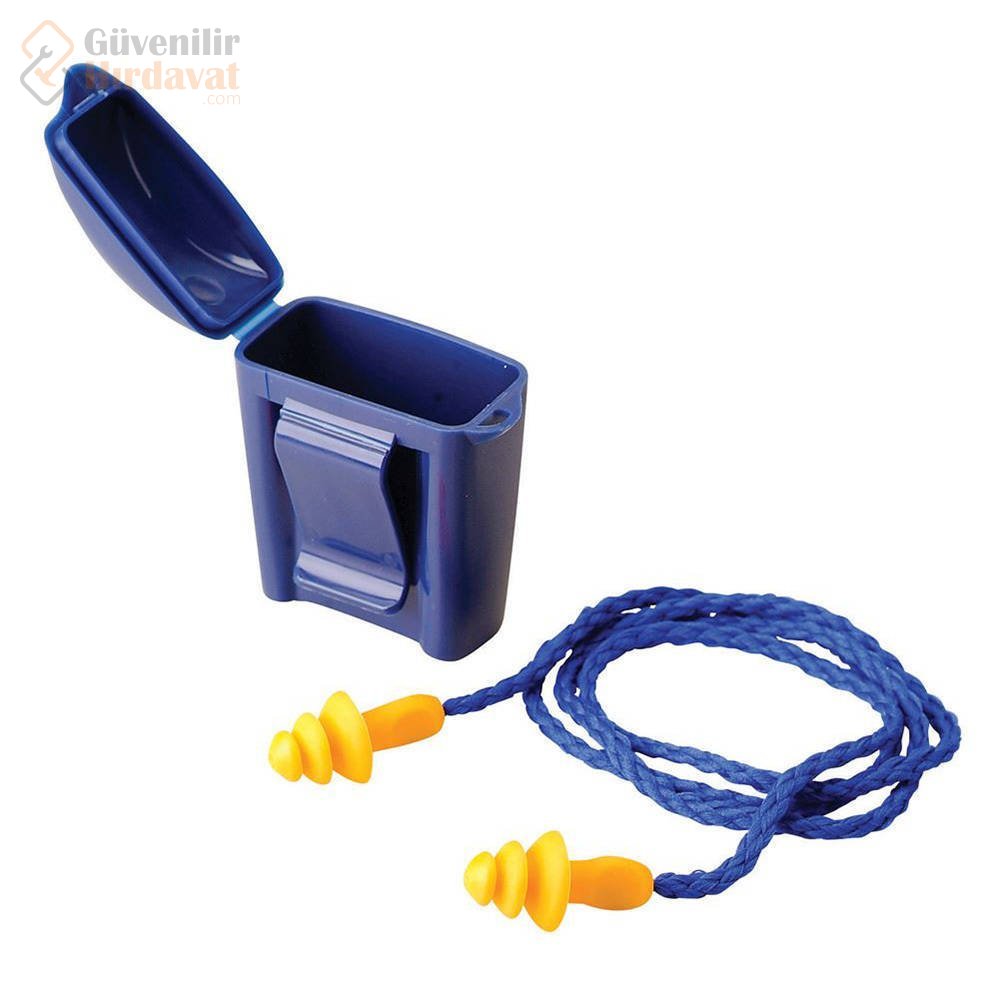 3M 1271 YIKANABİLİR KULAKLIK KORDONLU İPLİ KULAK TIKACI