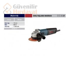 Proter PA 9-115 900 W 115 MM Avuç Taşlama Makinesi