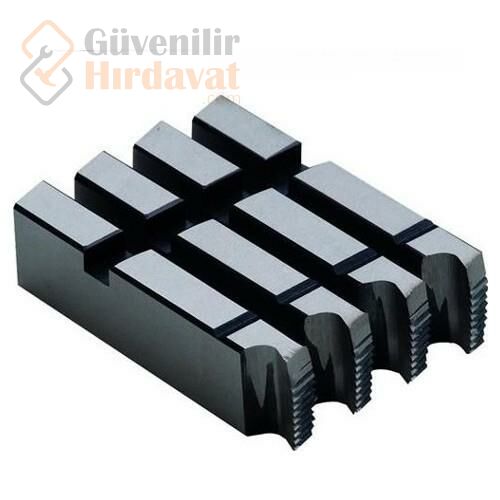 Proter 1''-2'' Pafta Tarak Takımı 4'lü Set Diş Açma Tarağı