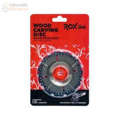 Rox Zincirli Ahşap Oyma Ve İşleme Diski 115  Mm 22 Diş 1154