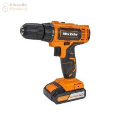 Max Extra MX1455 14.4 V 1.3 Ah Li-ion Çift Akülü Darbesiz Matkap Vidalama