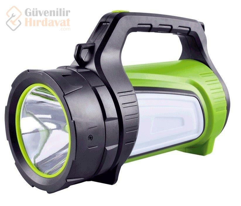 NT LIGHTS Şarjlı EL Feneri 400 Lümen - IP44 NTLS7012
