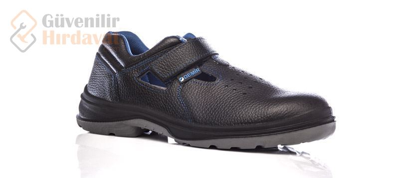 DEMİR 1208 S1 SANDALET TİPİ ÇELİK BURUNLU AYAKKABI İŞ AYAKKABISI