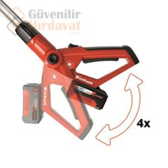 Einhell Solo Akülü Yüksek Dal ve Çit Budama Makinesi  GE-HC 18 Li T - (AKÜSÜZ) 3410800