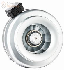 Bahçıvan 31.5 cm BDTX 315-B 2500 D/D 220 230 Volt Monofaze Yuvarlak Kanal Fanı