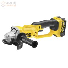 Şarjlı Avuç Taşlama 18V/4.0 Ah Li-Ion Çift Akü Dewalt DCG412