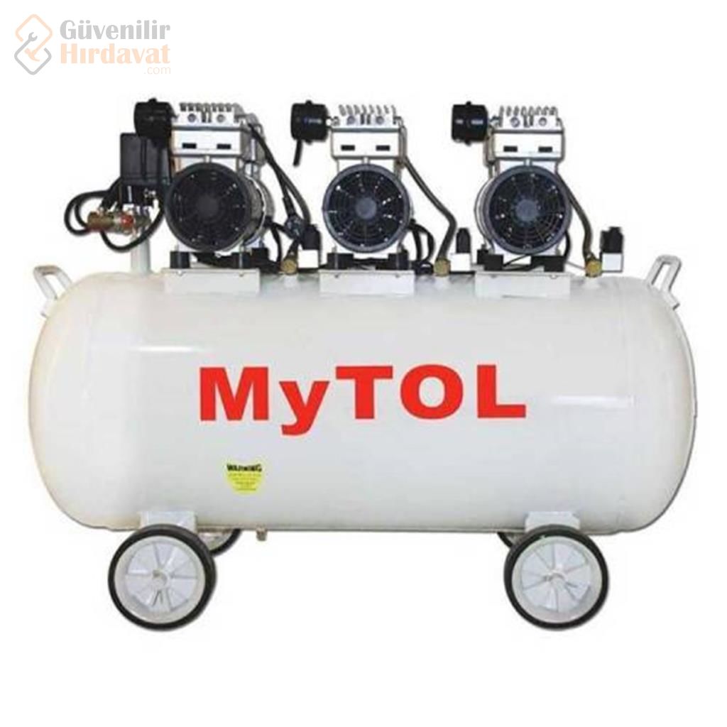 Mytol EWS100 3 Hp 8 Bar 100 LT Sessiz Kompresör